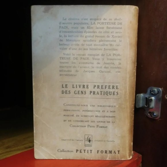 La Porteuse de Pain Vol.1 par Xavier de Montepin, Première Édition Octobre 1950 - Picture 6 of 6
